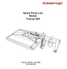 Thumbnail Taarup KD925 Spare Parts Manual for Mower