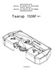 Thumbnail Taarup 1126F Spare Parts Manual for Mower