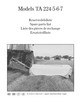 Thumbnail Taarup 224 225 226 227 Spare Parts Manual for Mower