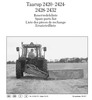 Thumbnail Taarup 2420 2424 2428 2432 Spare Parts Manual for Mower Thumbnail Taarup 2420 2424 2428 2432 Spare Parts Manual for Mower