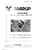 Thumbnail Taarup 306 307 306R 307R Spare Parts Manual for Mower