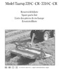 Thumbnail Taarup 339C 3310C Spare Parts Manual for Mower