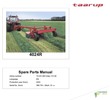Thumbnail Taarup 4024R Spare Parts Manual for Mower