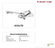 Thumbnail Taarup 4232LTD Spare Parts Manual for Mower Thumbnail Taarup 4232LTD Spare Parts Manual for Mower