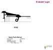 Thumbnail Taarup 9142 Spare Parts List for Rakes and tedders