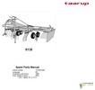 Thumbnail Taarup 9138 Spare Parts List for Rakes and tedders