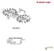 Thumbnail Taarup 91110C Spare Parts List for Rakes and tedders
