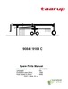 Thumbnail Taarup 9084 9184 Spare Parts List for Rakes and tedders