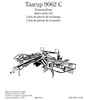 Thumbnail Taarup 9062 Spare Parts List for Rakes and tedders