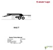 Thumbnail Taarup 9042T Spare Parts List for Rakes and tedders