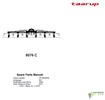 Thumbnail Taarup 8076C Spare Parts List for Rakes and tedders