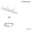 Thumbnail Taarup 8060 Spare Parts List for Rakes and tedders Thumbnail Taarup 8060 Spare Parts List for Rakes and tedders