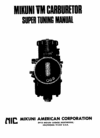 Thumbnail Mikuni VM Carburetor tuning manual