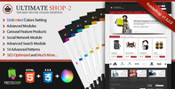 Thumbnail Ultimateshop Pro2 - Prestashop 1.5 Template