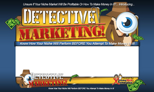 Thumbnail Detective Marketing PSD Minisite HTML Graphics Ready Made Web Template