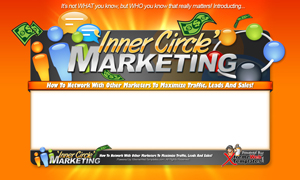 Thumbnail Inner Circle Marketing PSD Minisite HTML Graphics Ready Made Web Template
