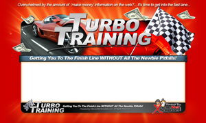 Thumbnail Turbo Training PSD Minisite HTML Graphics Ready Made Web Template