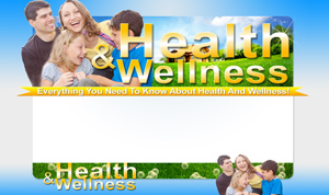 Thumbnail Health And Wellness PSD Minisite HTML Graphics Ready Made Web Template
