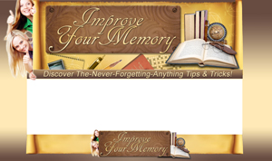 Thumbnail Improve Your Memory PSD Minisite HTML Graphics Ready Made Web Template