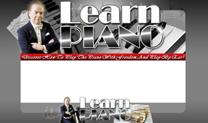 Thumbnail Learn Piano PSD Minisite HTML Graphics Ready Made Web Template