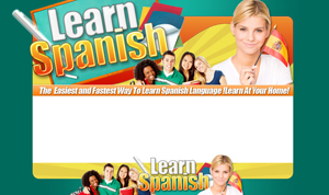 Thumbnail Learn Spanish PSD Minisite HTML Graphics Ready Made Web Template
