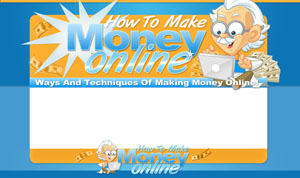 Thumbnail Make Money Online PSD Minisite HTML Graphics Ready Made Web Template