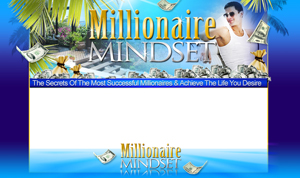 Thumbnail Millionaire Mindset PSD Minisite HTML Graphics Ready Made Web Template