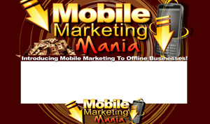 Thumbnail Mobile Marketing Mania PSD Minisite HTML Graphics Ready Made Web Template