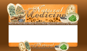 Thumbnail Natural Medicine PSD Minisite HTML Graphics Ready Made Web Template