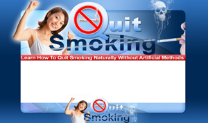 Thumbnail Quit Smoking 1 PSD Minisite HTML Graphics Ready Made Web Template