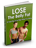 Thumbnail Lose the belly fat ebook with web page