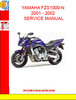 Thumbnail YAMAHA FZS1000-N 2001 - 2002 SERVICE MANUAL