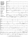 Thumbnail Christ Rising Again by William Byrd : Sheet Music