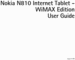 Thumbnail Nokia N810 Internet Tablet Manual Thumbnail Nokia N810 Internet Tablet Manual