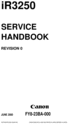 Thumbnail Canon IR3250 Service Handbook