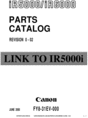 Thumbnail Canon IR5000-6000 Parts List