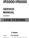 Thumbnail Canon IR5000-6000 Service Manual