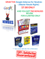 Thumbnail Google Adsense for Newbies - (Master Resale Rights) ***Special Edition