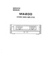 Thumbnail Uher MA-200 , Service Manual 