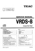 Thumbnail Teac VRDS-8 , Compact Disc Player , Service Manual