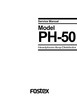 Thumbnail Fostex PH-50 Headphone Amp Distributor , Service Manual 