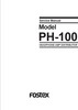 Thumbnail Fostex PH-100 Headphone Amp Distributor , Service Manual 