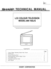 Thumbnail Sharp 6M-10-G/S lcd tv   , Original Service Manual