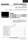 Thumbnail Sharp LC-26GA6E 32GA6E 37GA6E , Original Service Manual