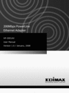 Thumbnail Edimax HP-2002AC manual