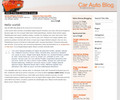 Thumbnail Wordpress Car Blog Template/Theme