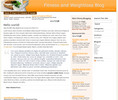 Thumbnail Wordpress Fitness related Blog Template/Theme