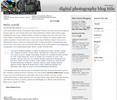 Thumbnail Wordpress photography related Blog Template/Theme