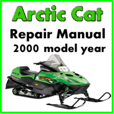 2000 Arctic Cat Service Repair Manual Download - Tradebit