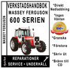 Thumbnail Verkstadshandbok till Massey Ferguson MF 675, 690, 698